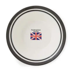 Portmeirion Potter's Stripe Oatmeal Bowl, Black Outlet