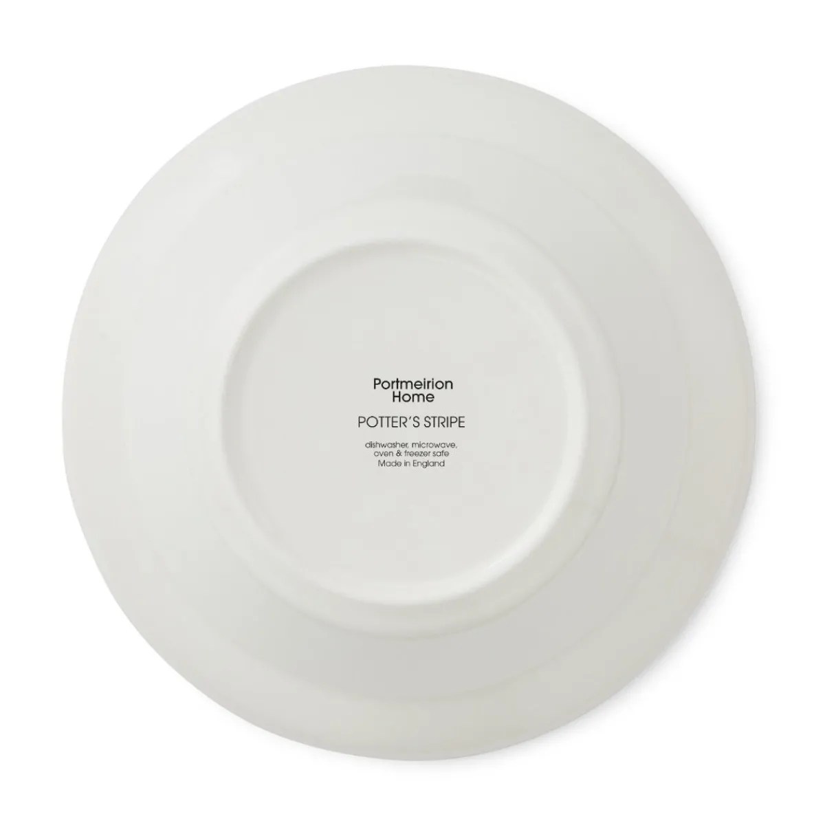 Portmeirion Potter's Stripe Oatmeal Bowl, Grey Best
