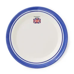 Portmeirion Potter's Stripe Set of 4 Side Plates, Blue Fashion