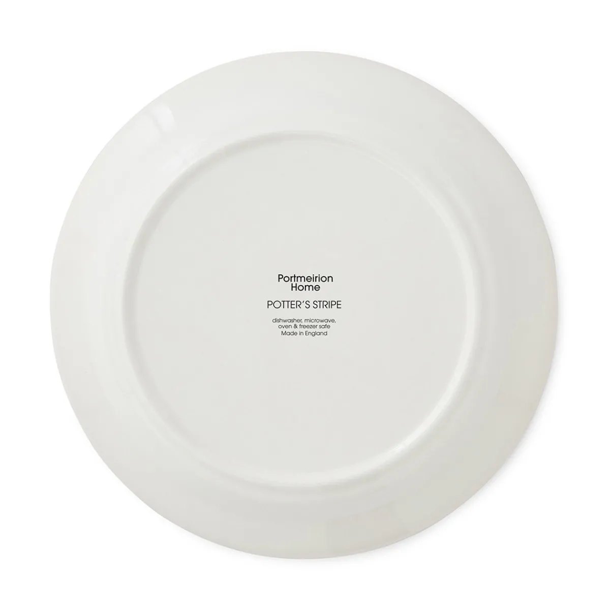Portmeirion Potter's Stripe Set of 4 Side Plates, Blue Fashion