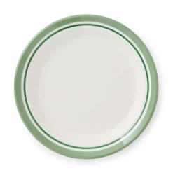 Portmeirion Potter's Stripe Side Plate, Green Sale