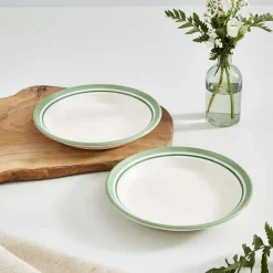 Portmeirion Potter's Stripe Side Plate, Green Sale