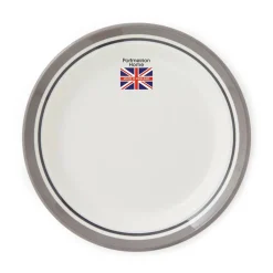 Portmeirion Potter's Stripe Side Plate, Grey Outlet