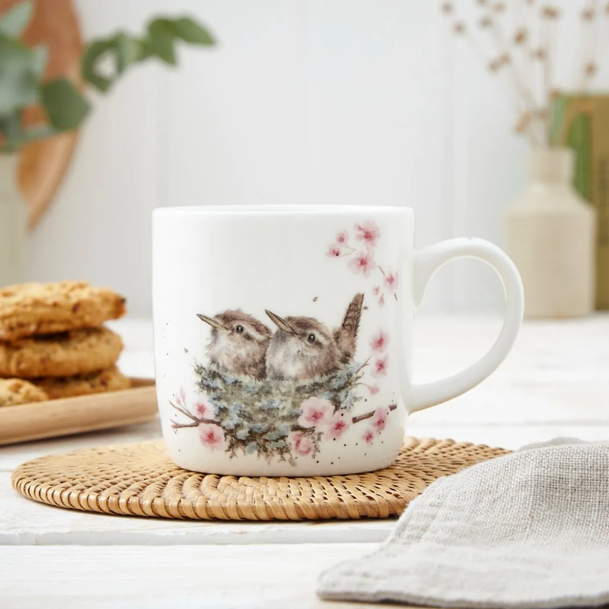 Royal Worcester Wrendale Designs Mug - Feather Your Nest Discount