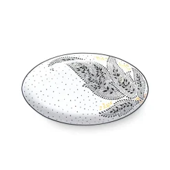 Portmeirion Sara Miller Artisanne Noir Medium Serving Platter Outlet