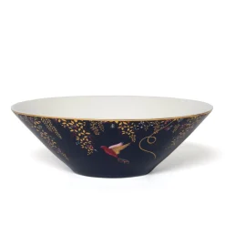 Portmeirion Sara Miller Chelsea Medium Salad Bowl, Navy Discount