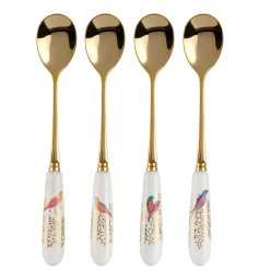 Portmeirion Sara Miller Chelsea Set of 4 Tea Spoons Clearance