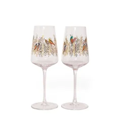 Portmeirion Sara Miller Chelsea Set of 2 Wine Glasses Sale