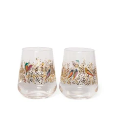 Portmeirion Sara Miller Chelsea Set of 2 Tumblers Fashion