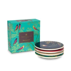 Portmeirion Sara Miller Chelsea Set of 4 Ceramic Coasters New