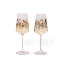 Portmeirion Sara Miller Chelsea Set of 2 Wine Glasses Sale