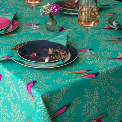 Portmeirion Sara Miller Chelsea Tablecloth, Green Online