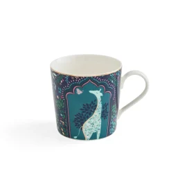 Portmeirion Sara Miller India Giraffe's Courtyard Mug Hot
