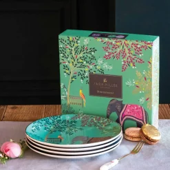 Portmeirion Sara Miller India Set of 4 Cake Plates Online