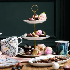 Portmeirion Sara Miller India 3-Tier Cake Stand Discount