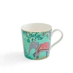 Portmeirion Sara Miller London India Elephant's Oasis Mug Sale