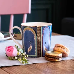 Portmeirion Sara Miller London India Lattice Windows Mug New