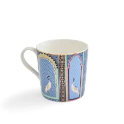 Portmeirion Sara Miller London India Lattice Windows Mug New