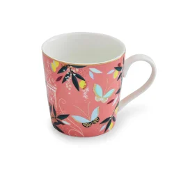 Portmeirion Sara Miller Orchard Mug, Coral Fashion