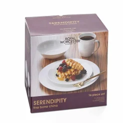 Royal Worcester Serendipity 16 Piece Dinner Set Clearance