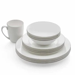 Royal Worcester Serendipity Platinum 16 Piece Dinner Set Online