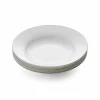 Royal Worcester Serendipity Platinum Set of 4 Soup Plates Fashion