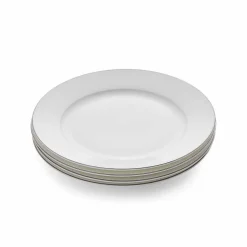 Royal Worcester Serendipity Platinum Set of 4 Side Plates Fashion