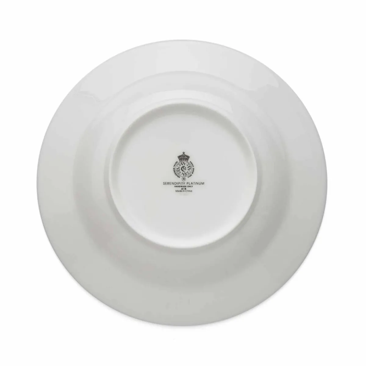 Royal Worcester Serendipity Platinum Set of 4 Soup Plates Fashion