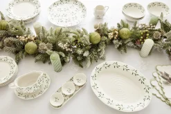 Portmeirion Sophie Conran 4 Mistletoe Dinner Plates Best