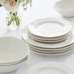 Portmeirion Sophie Conran 12 Piece Dinner Set, White Hot