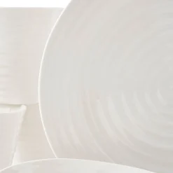 Portmeirion Sophie Conran 20 Piece Dinner Set, White Clearance
