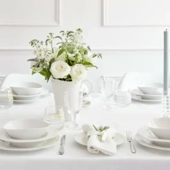 Portmeirion Sophie Conran 12 Piece Dinner Set, White Hot