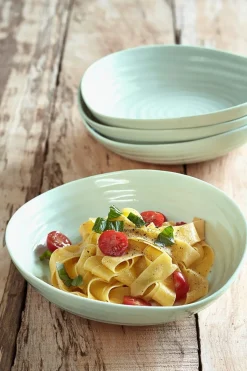 Portmeirion Sophie Conran Celadon Set of 4 Pasta Bowls Outlet
