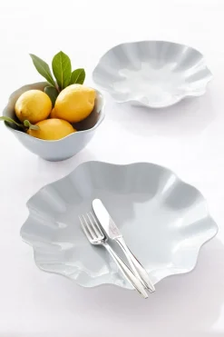 Portmeirion Sophie Conran Floret Large Serving Bowl, Grey Outlet