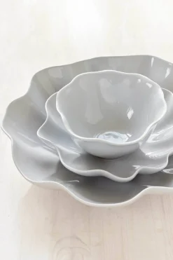 Portmeirion Sophie Conran Floret Medium Serving Bowl,Grey Best