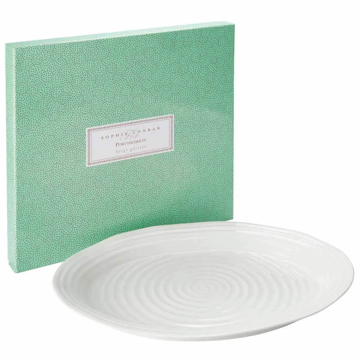 Portmeirion Sophie Conran Large Platter, White Best