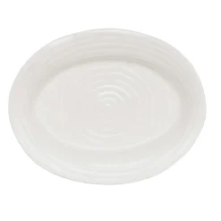 Portmeirion Sophie Conran Medium Oval Plate, White Fashion