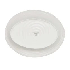 Portmeirion Sophie Conran Medium Oval Plate, White Fashion