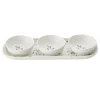 Portmeirion Sophie Conran Mistletoe 3 Bowl & Tray Set Fashion