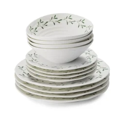 Portmeirion Sophie Conran Mistletoe 12 Piece Dinner Set Hot