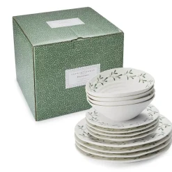 Portmeirion Sophie Conran Mistletoe 12 Piece Dinner Set Hot