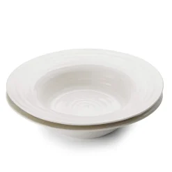Portmeirion Sophie Conran Set of 2 Bistro Bowls, White Sale