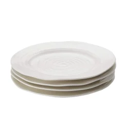 Portmeirion Sophie Conran Set of 4 Side Plates, White Discount