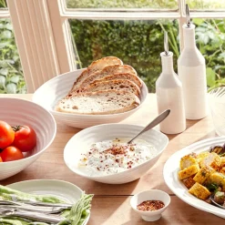 Portmeirion Sophie Conran Small Salad Bowl, White Outlet