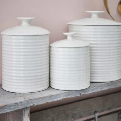 Portmeirion Sophie Conran Small Storage Jar, White New
