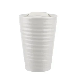 Portmeirion Sophie Conran Travel Mug, White Hot