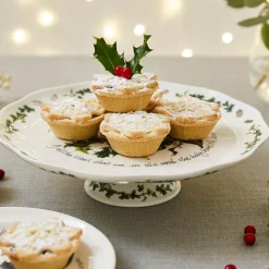 Portmeirion The Holly and the Ivy Cake Plate Clearance