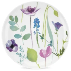 Portmeirion Water Garden Set of 4 Coupe Side Plates New