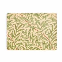 Pimpernel Willow Bough Set of 4 Placemats, Green Best