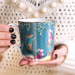 Portmeirion Woodland Tales Mug, Rabbit Sleigh Outlet